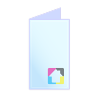 Folded Business Cards - Vertical